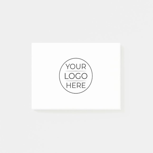 Modern Logotyp Branding Post-it Block (Framsida)