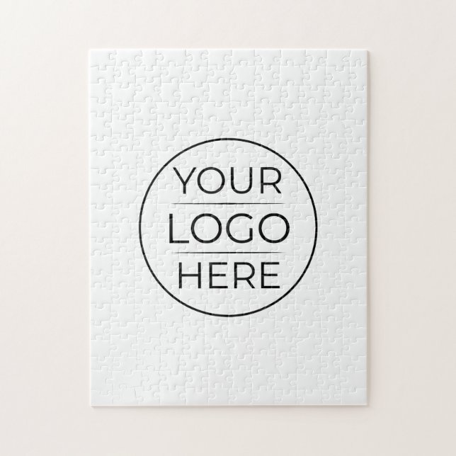 Modern Logotyp Branding Pussel (Vertikal)