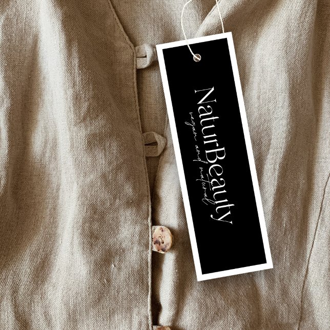 Modern Logotyp Clothing Märkre Litet Visitkort (Skapare uppladdad)