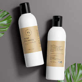 Modern Logotyp Cosmetic Flaska-etikett Fraktsedel