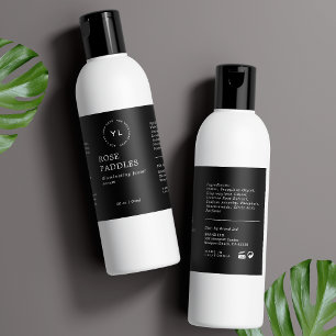 Modern Logotyp Cosmetic Flaska-etikett Fraktsedel