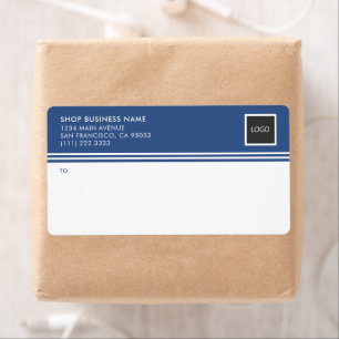 Modern Logotyp för e-postförsändelsetiketter Fraktsedel