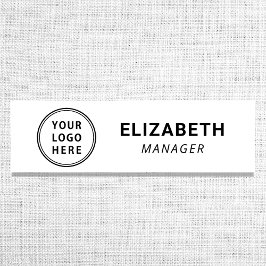 Modern Logotyp för företag Namnbricka