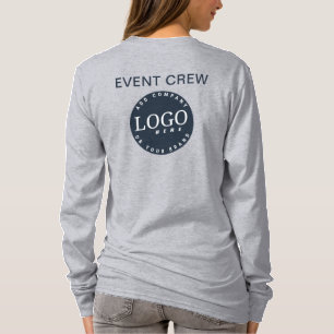 Modern logotyp för företagswebbplats för anställda t shirt