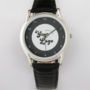 Modern Logotyp för minimalistisk Anpassningsbar fö Armbandsur