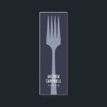 Modern logotyp för minsta catering för blåkock mini visitkort<br><div class="desc">Modern logotyp för minsta catering för blåkock</div>