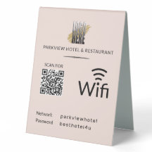 Modern Logotyp för  WiFi-kod för företag