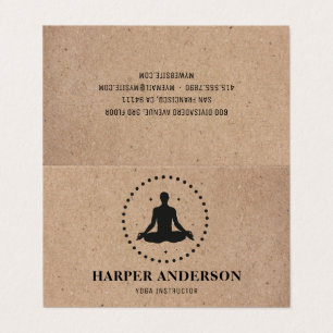 Modern Logotyp för Yoga Namaste-Professionell Visitkort