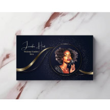 Modern logotyp i Blått och guld QR-kod