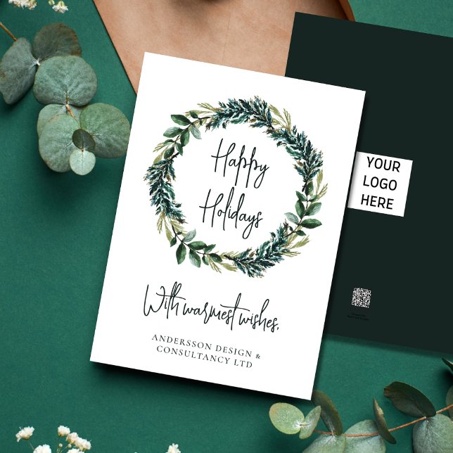 Modern Logotyp - jul Julkort (Skapare uppladdad)