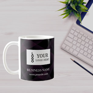 Modern logotyp kaffemugg