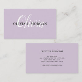 Modern logotyp minimal professionell namnskrift visitkort