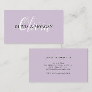 Modern logotyp minimal professionell namnskrift visitkort