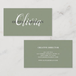 Modern logotyp minimalistisk professionell namnskr visitkort