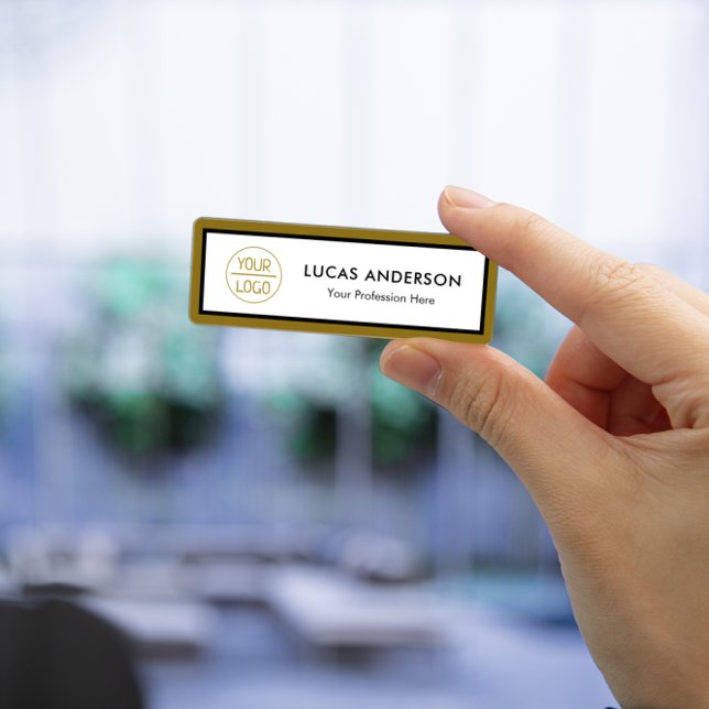 Modern logotyp, namn och namn bricka namnbricka (Skapare uppladdad)