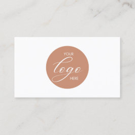 Modern logotyp Terracotta Elegant Visitkort