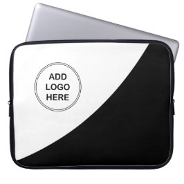 Modern logotypmall laptop sleeve