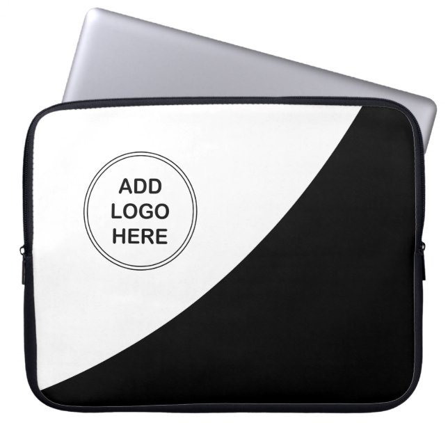 Modern logotypmall laptop sleeve (Framsidan)