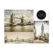 Modern London-vykort