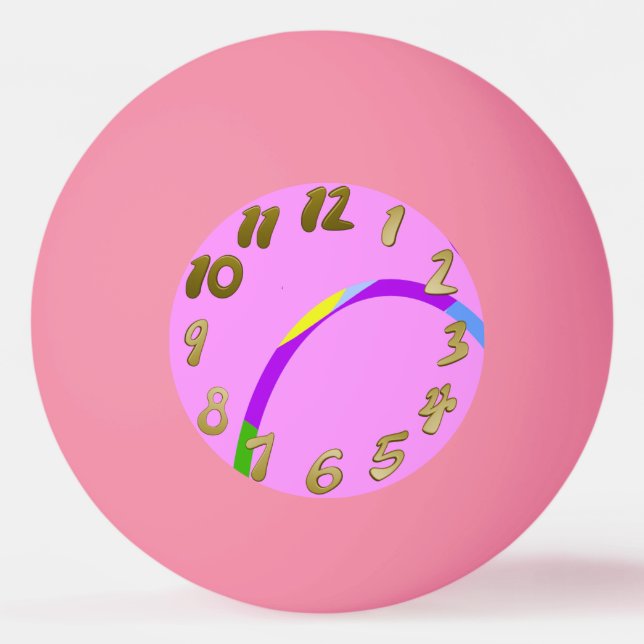 Modern Loops Rosa Magenta Ping Pong Boll (Framsidan)