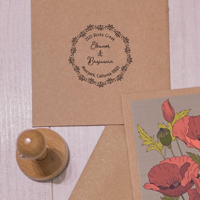 Modern Lotus Returadress, par Stämpel (Skapare uppladdad)