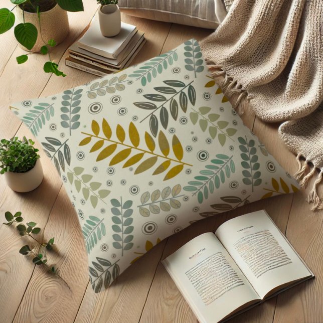 Modern Löv Mönster Colorful Söt Inspirief Kudde (Skapare uppladdad)