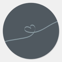 Modern Löv Typography-kuvertsymbol