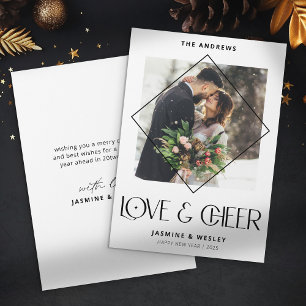 Modern Love & Cheer Julpar Fotokort Julkort