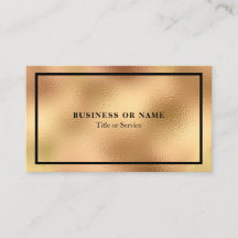 Modern Luxe Faux Guld Foil Metallic