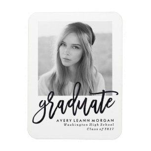 Modern Luxe Studenten Photo Magnet