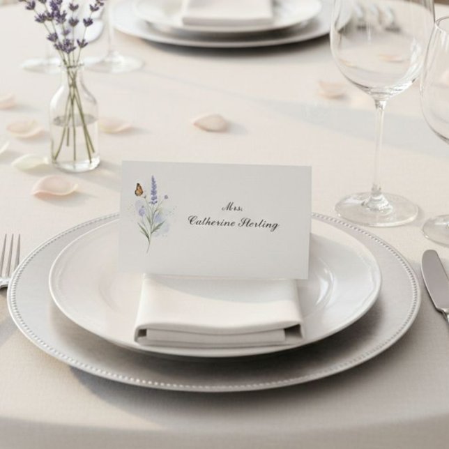 Modern Luxury Escort Card  Placeringskort (Skapare uppladdad)
