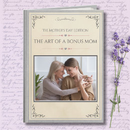 Modern Luxury Stepmom Storybook Mother's Day Kort