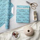 Modern Lycklig Hanukkah Helgdag Wrapping Papper Presentpapper<br><div class="desc">Du hittar ytterligare samordningsposter i vår "Modern Lycklig Hanukah Candles"-samling.</div>