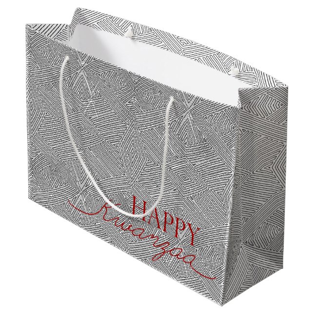 Modern Lycklig Kwanzaa (Baksidan Vinklad)