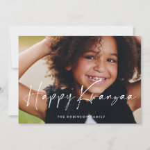 Modern Lycklig Kwanzaa foto