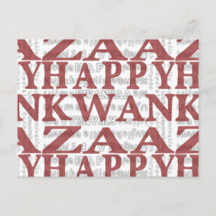 Modern Lycklig Kwanzaa Vykort