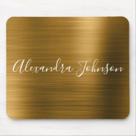 Modern lyx i Eleganten Gold Foil Musmatta
