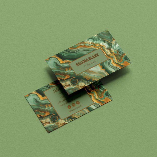 Modern lyxagate - skript för Guld Glitter och Snyg Visitkort (Skapare uppladdad)