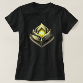 Modern Lyxemblemgrafik | Ren Abstrakt T Shirt