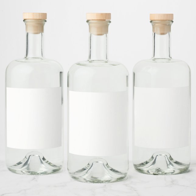 Modern Lyxig Bröllopspersonalisering Spritflaskor Etikett (Flaskor)