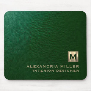 Modern lyxmonogram musmatta