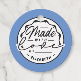 Modern Made med Kärlek-cirkulärens Märkre Gåvor Etiketter