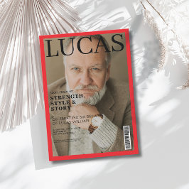 Modern magasintäckning 60:e Födelsedagsfesten Inbjudningar