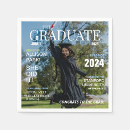 Modern Magazine Photo Studenten Pappersservett