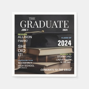 Modern Magazine Photo Studenten Pappersservett