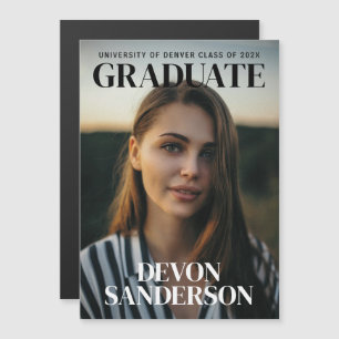 Modern Magazine Studenten annons Magnet