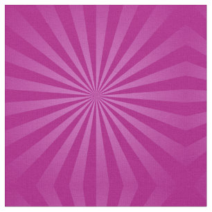 Modern Magenta Sol Ray Mönster Tyg