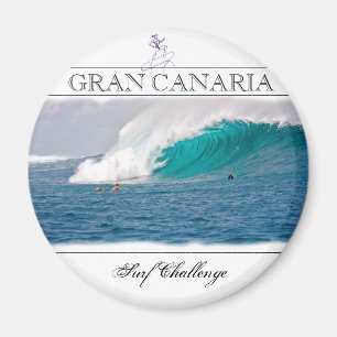 Modern magnet för Gran Canaria surfautmaning