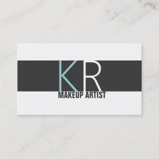 Modern makeup Artist Cosmetology Salon Visitkort