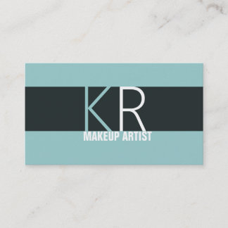 Modern makeup Artist Cosmetology Salon Visitkort